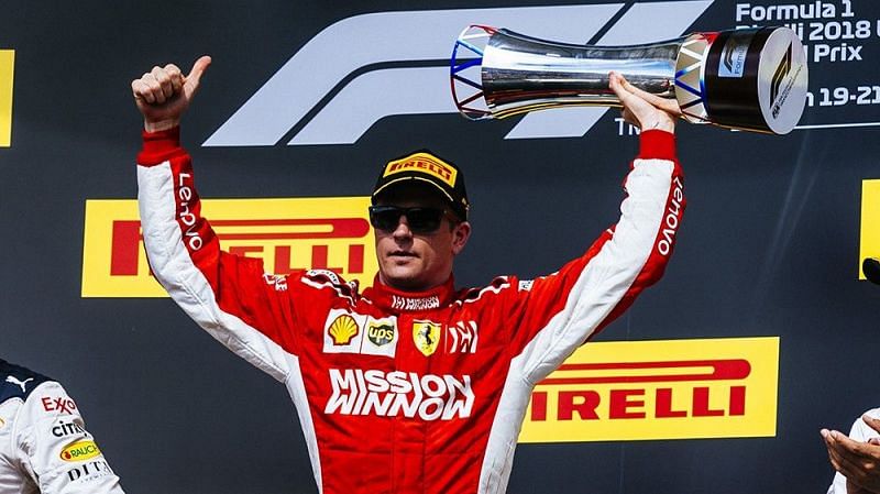 Kimi's last victory with Scuderia till date